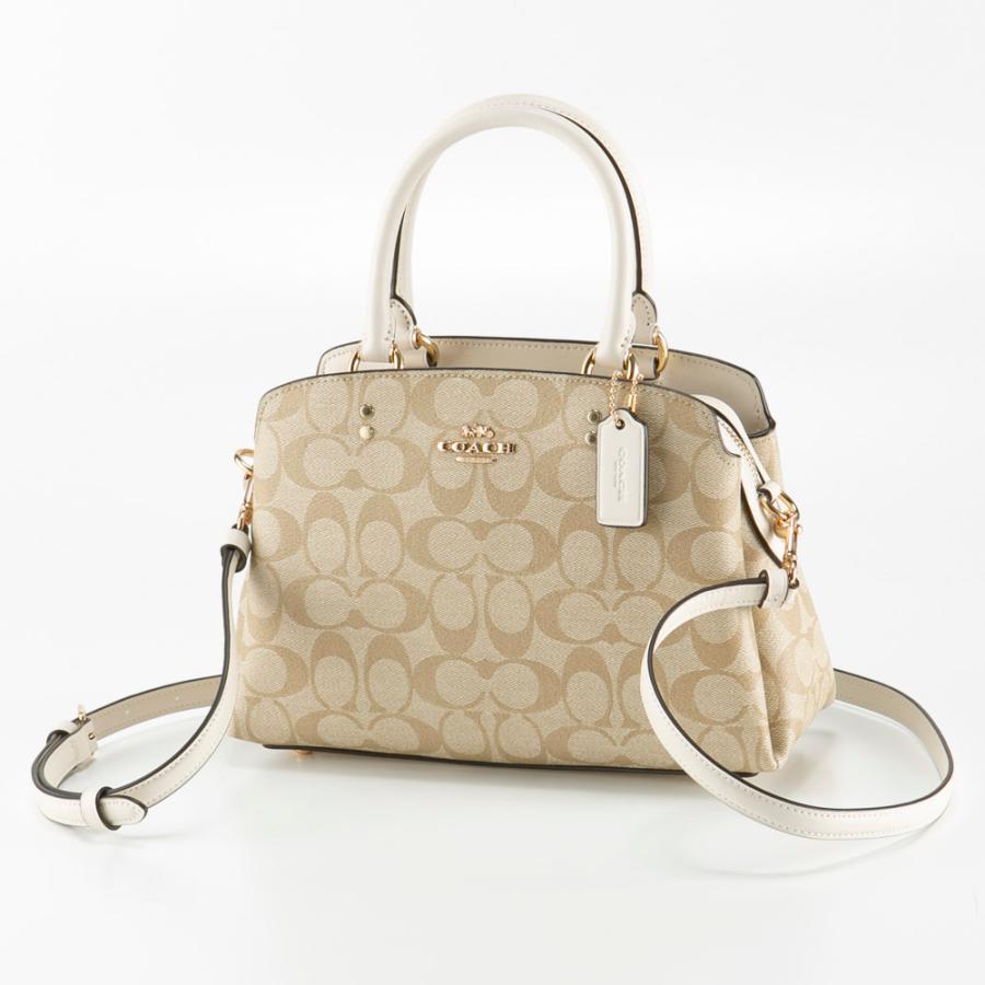 COACH コーチ ハンド・トートバッグ シグネチャー ミニ リリー 