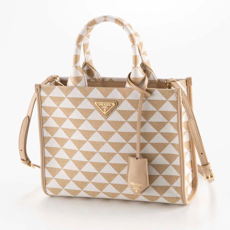 PRADA プラダ TRIANGOLO JACQUARD SM シンボル エンブロイダリー  