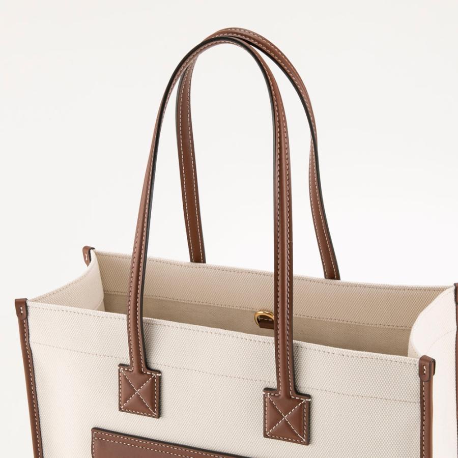 BURBERRY（バーバリー） ハンド・トートバッグ ツートン キャンバス SM