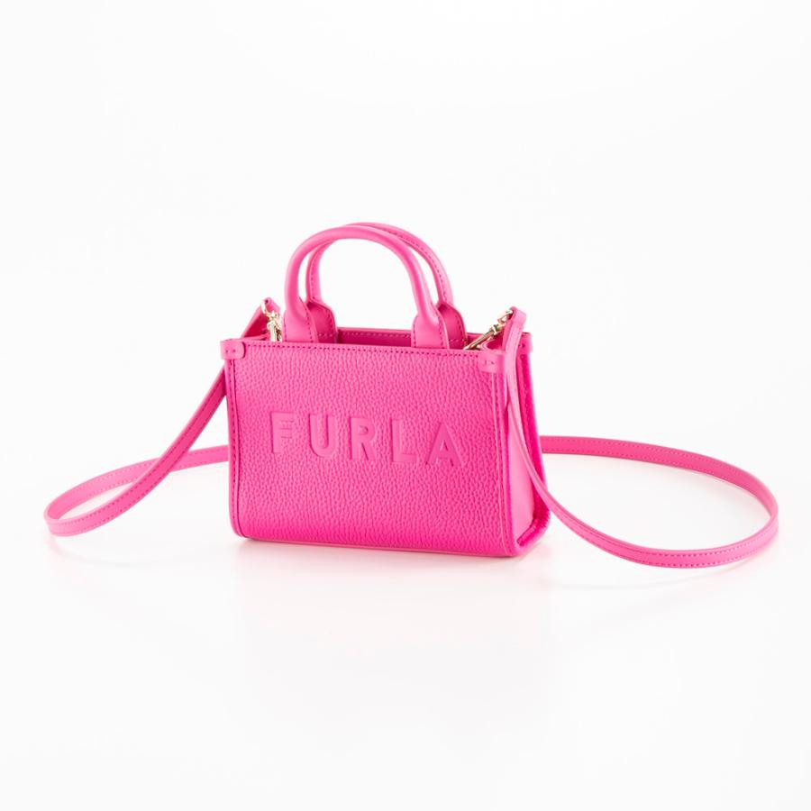 FURLA フルラ ハンド・トートバッグ NIOBE MICRO TOTE/POWER PINK  