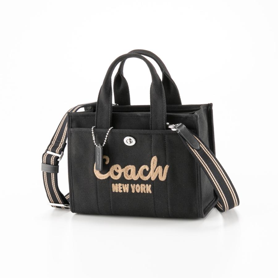 COACH コーチ ハンド・トートバッグ ロゴ カーゴ トート ダークナチュラル 