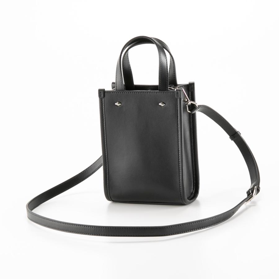 JIMMY CHOO イタリア製カーフレザー ミニトートバッグ JIMMY CHOO ジミーチュウ ハンド・トートバッグ MINI N/S カーフ