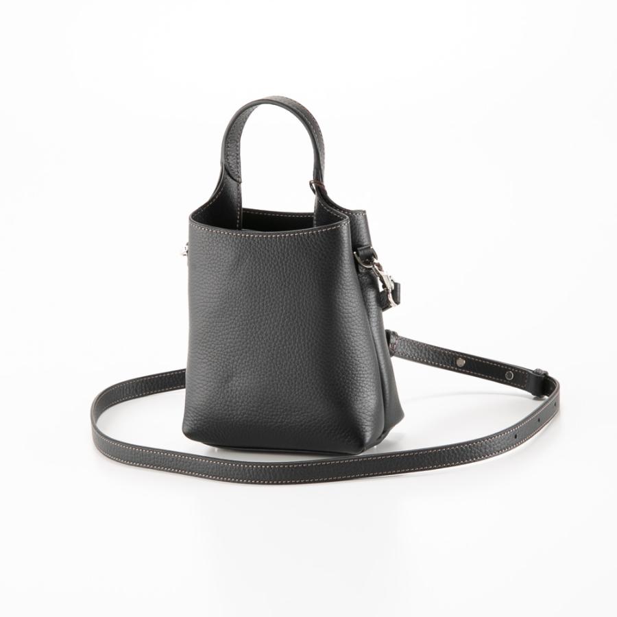 TOD'S トッズ ハンド・トートバッグ Tタイムレス メタル