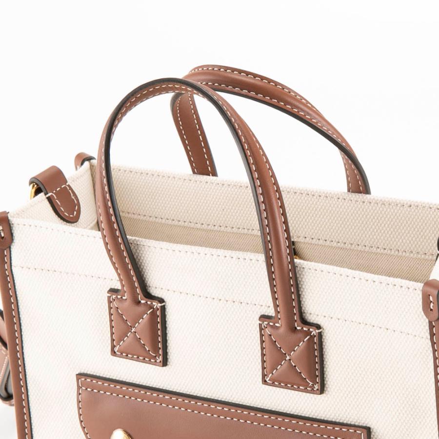 BURBERRY（バーバリー） ハンド・トートバッグ ツートン キャンバス
