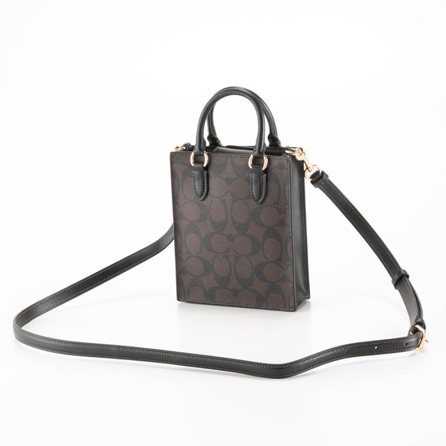 COACH ノース/サウス ミニ トート・シグネチャー キャンバス コーチ バッ コーチ/トートバッグ/ノース サウス ミニ トート・シグネチャー