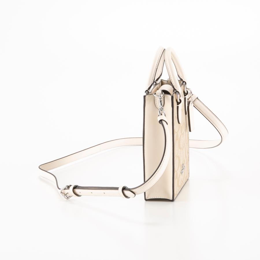 この夏に！】コーチ シグネチャー ノースサウス ミニトートバッグ