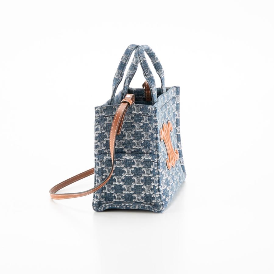 CELINE（セリーヌ） CELINE SMALL CABAS テキスタイルトートバッグ