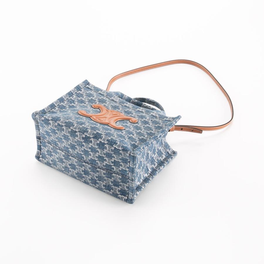 CELINE（セリーヌ） CELINE SMALL CABAS テキスタイルトートバッグ