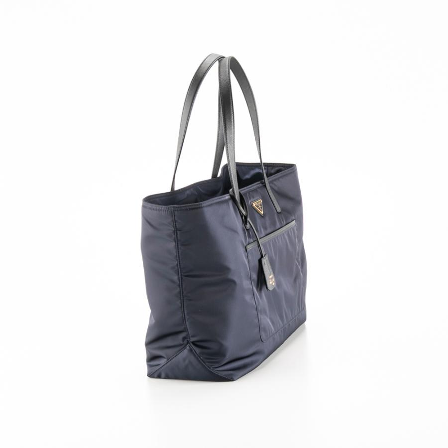 PRADA（プラダ） PRADA ReNylon+SAFFIANO Re-Edition1978 LG トート