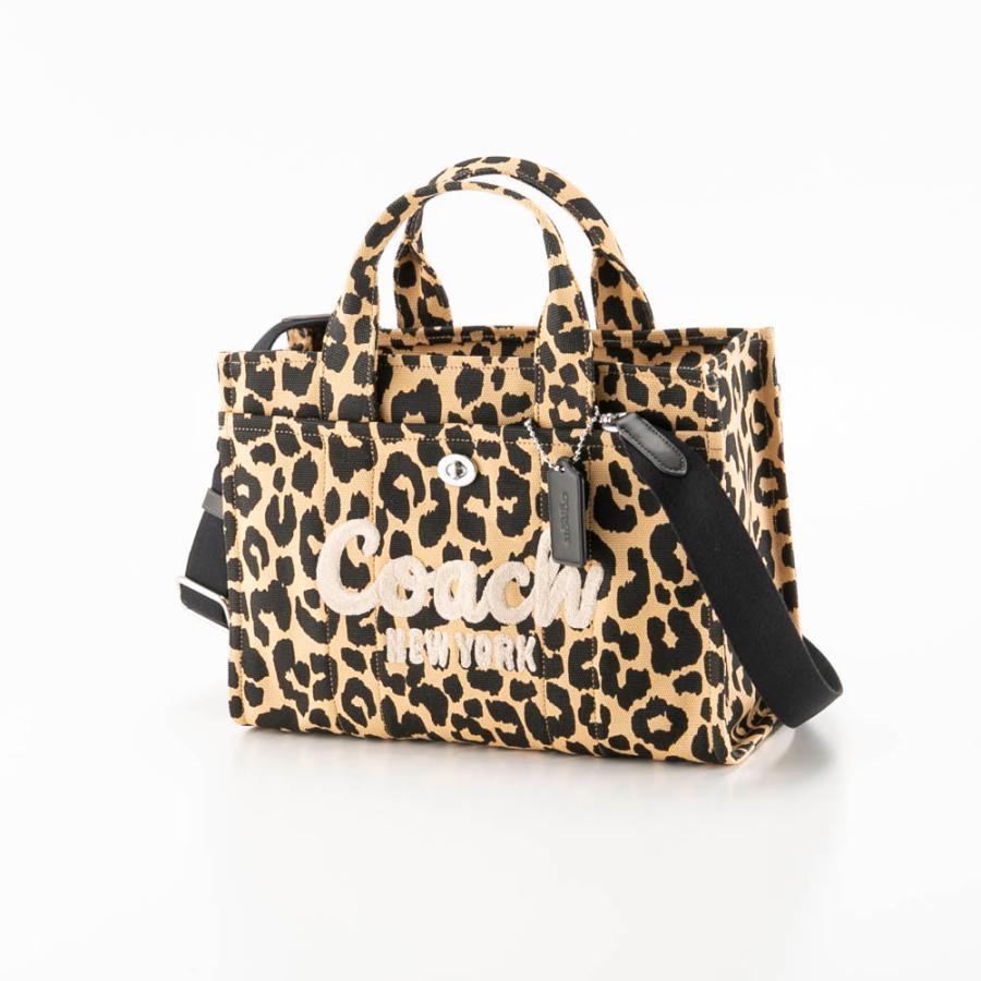 COACH（コーチ） ハンド・トートバッグ ロゴカーゴトート レオパード