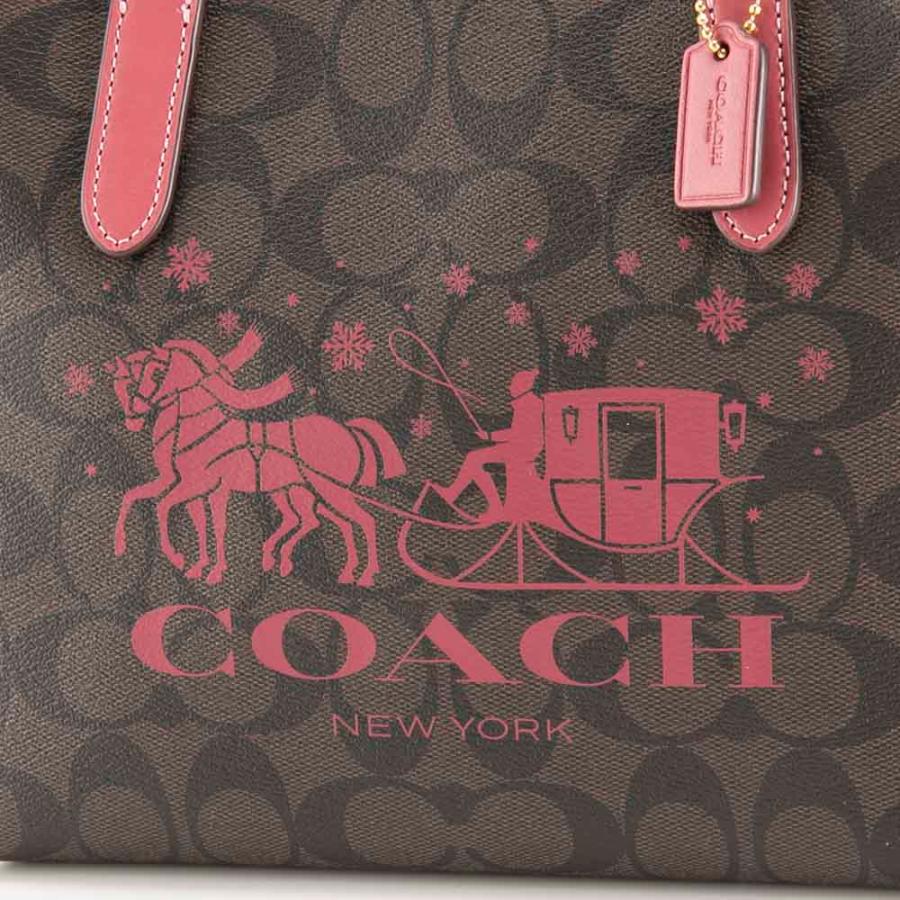 COACH（コーチ） ミニ シティ トートバッグ シグネチャー キャンバス