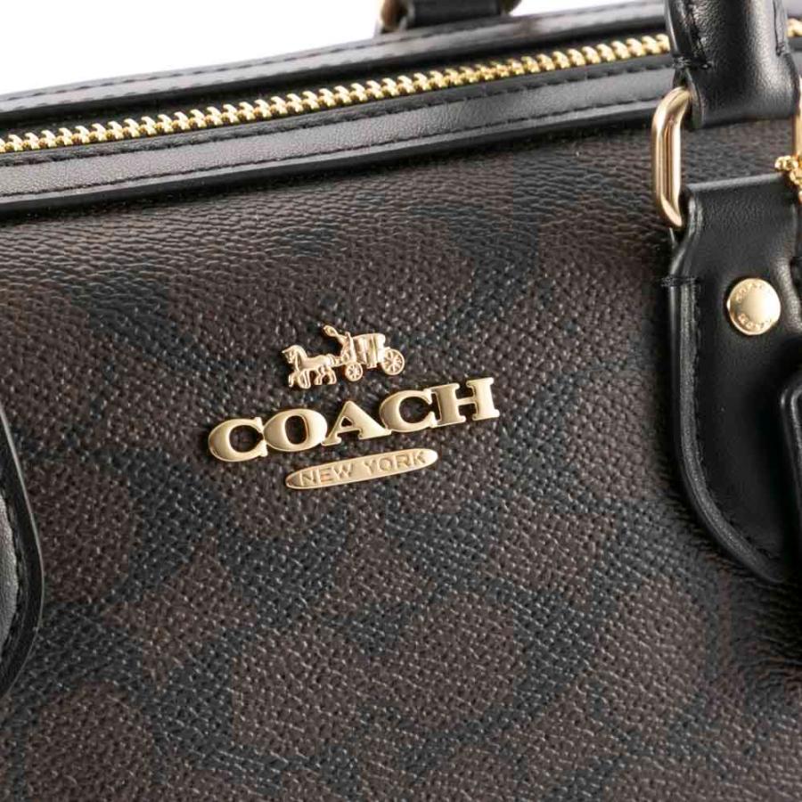 COACH（コーチ） ボストンバッグ ローワン サッチェル シグネチャー