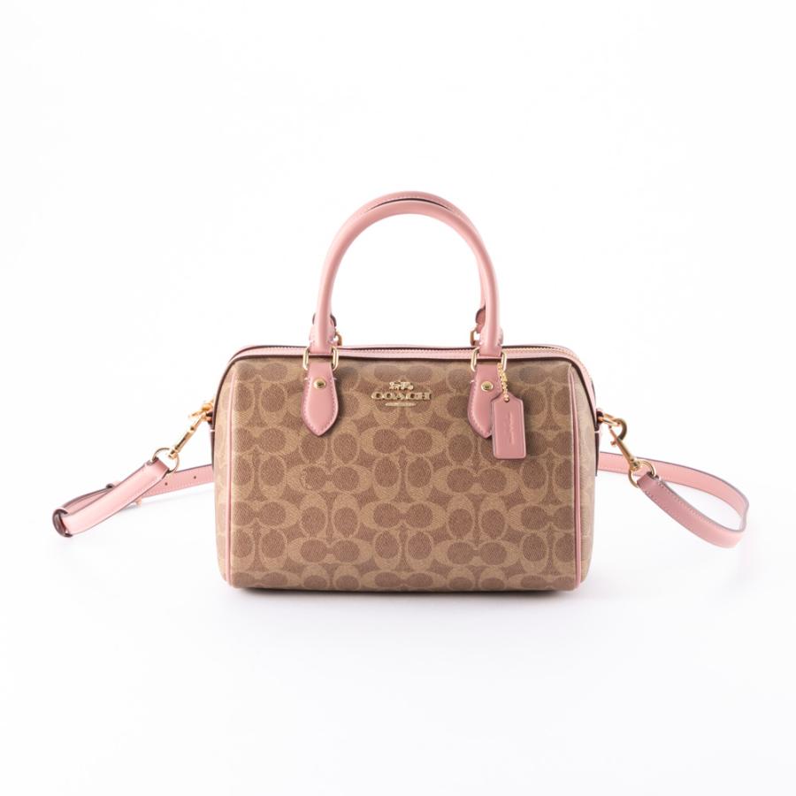 COACH（コーチ） ボストンバッグ ローワン サッチェル シグネチャー