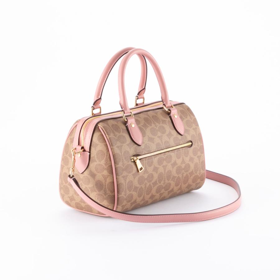 COACH（コーチ） ボストンバッグ ローワン サッチェル シグネチャー