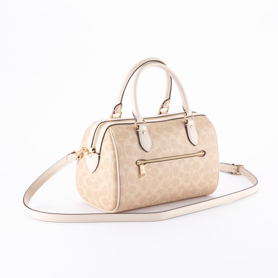 COACH（コーチ） ボストンバッグ ローワン サッチェル シグネチャー