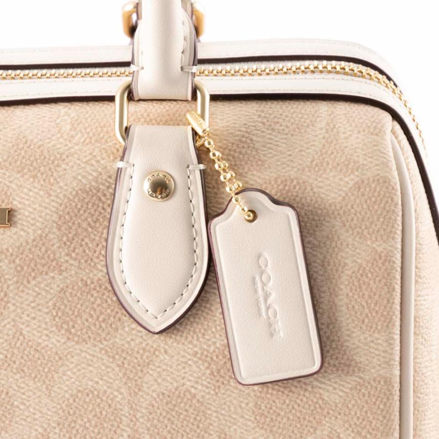 COACH（コーチ） ボストンバッグ ローワン サッチェル シグネチャー
