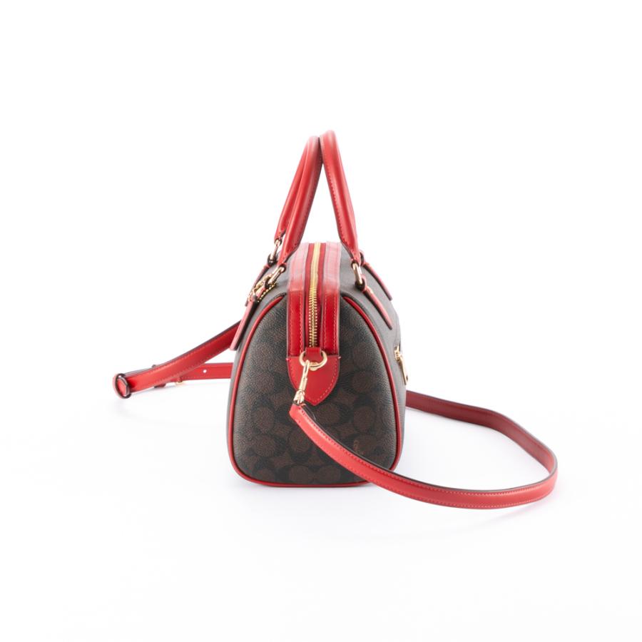 COACH（コーチ） ボストンバッグ ローワン サッチェル シグネチャー