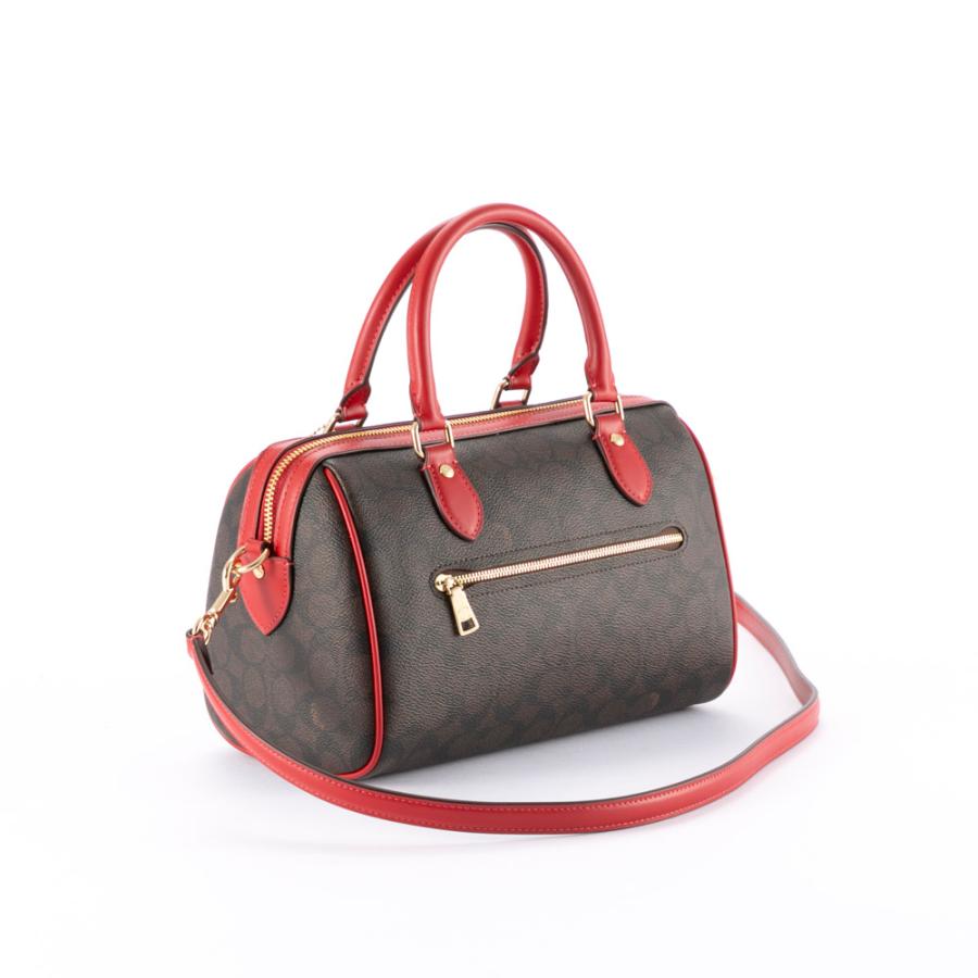 COACH（コーチ） ボストンバッグ ローワン サッチェル シグネチャー