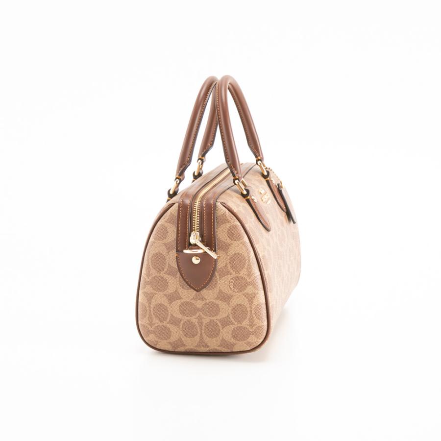 COACH（コーチ） ボストンバッグ ローワン サッチェル シグネチャー