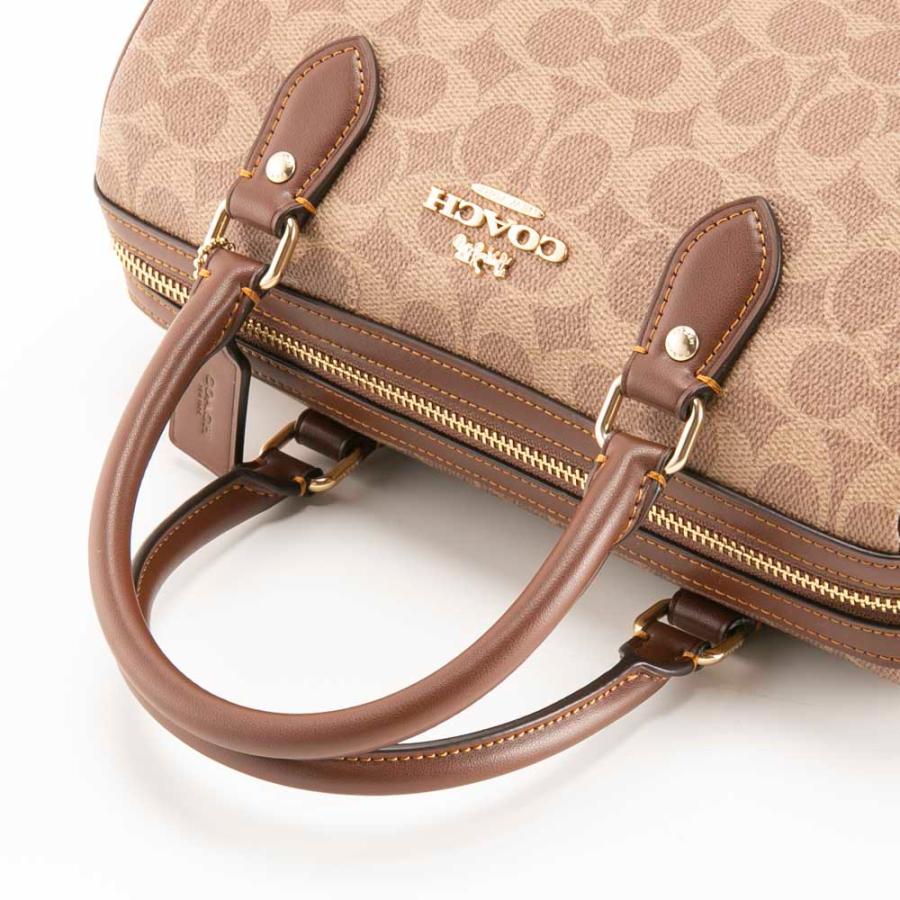COACH（コーチ） ボストンバッグ ローワン サッチェル シグネチャー