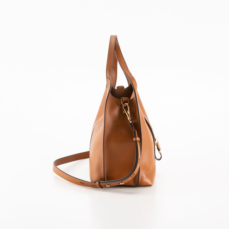 TOD'S（トッズ） ハンド・トートバッグ スモール Tタイムレス メタル