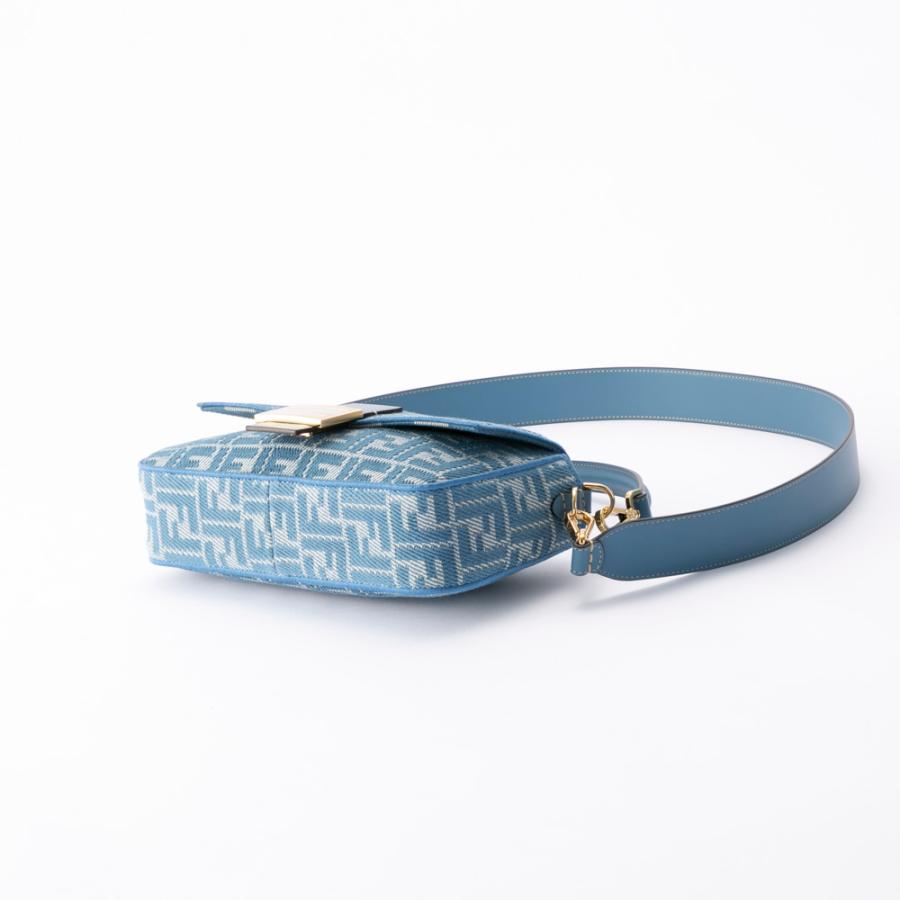 FENDI（フェンディ） FENDI FFジャカード MD バゲットバッグ 8BR600