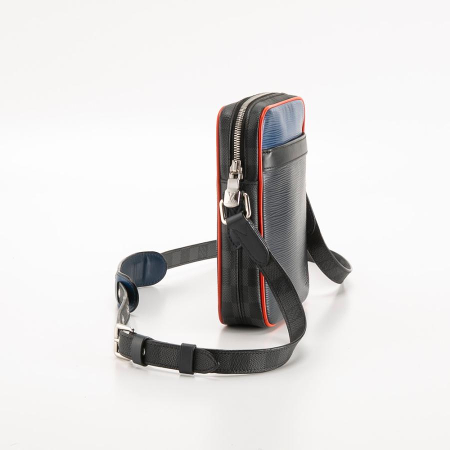 ルイ･ヴィトン LOUIS VUITTON ショルダーバッグ ダミエ グラフィット ダヌーブ M51460 LOUIS VUITTON（ルイ・ヴィトン） 【ヴィンテージ・中古】ルイ