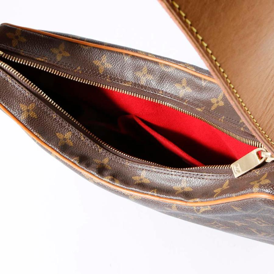 ルイヴィトン LOUIS VUITTON ショルダーバッグ クロワッサン GM モノグラムキャンバス モノグラム ゴールド金具 茶 肩掛け M51511 CA0023 【保存袋】【中古】 ルイヴィトン LOUIS VUITTON ショルダーバッグ クロワッサン GM