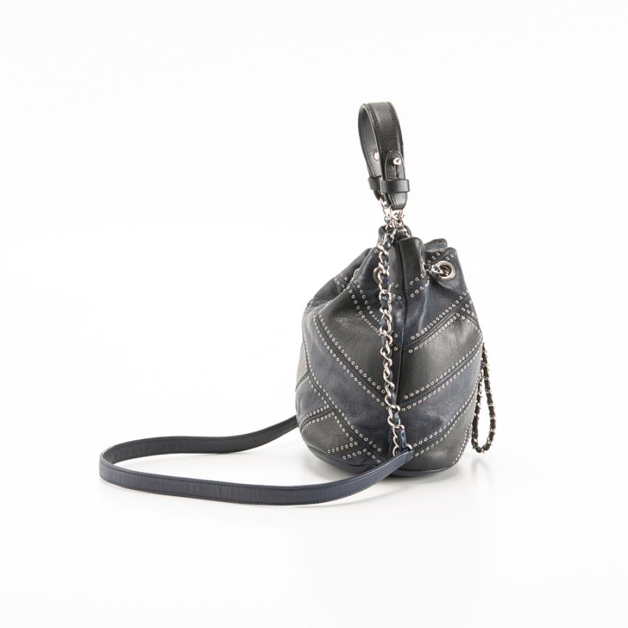 CHANEL（シャネル） 【ヴィンテージ・中古】シャネル スタッズ巾着