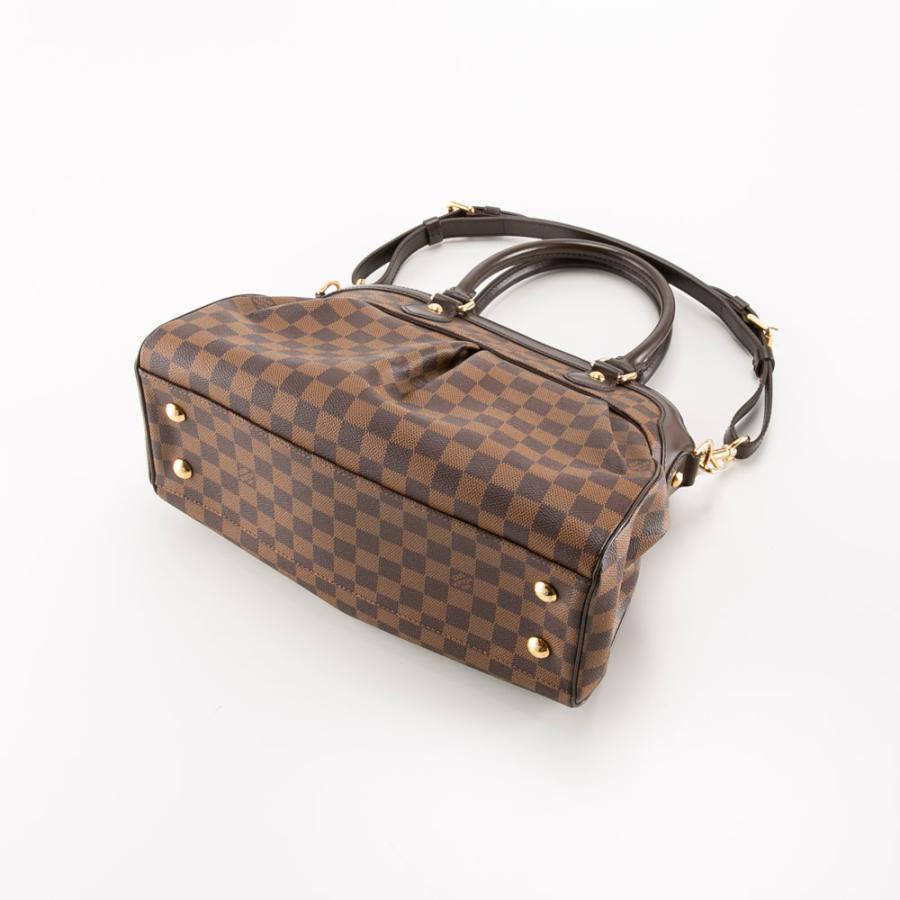 美品　ルイヴィトン ダミエ トレヴィハンドバッグ LOUIS VUITTON ルイ・ヴィトン LOUIS VUITTON トレヴィGM N51998 ブラウン ダミエ