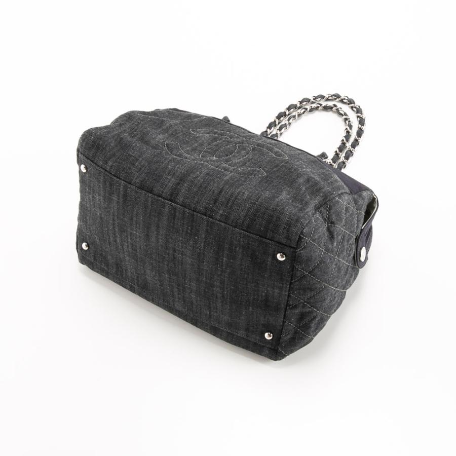 CHANEL 【ヴィンテージ・中古】シャネル デニム ココマーク チェーン