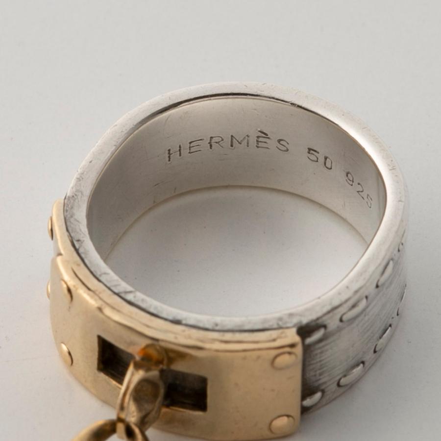 HERMES 【ヴィンテージ・中古】エルメス 指輪 ケリーリング 50
