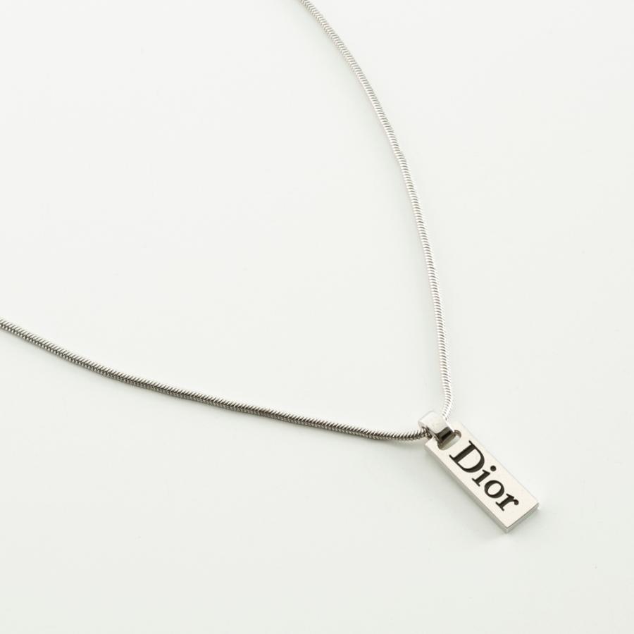 美品❁︎ クリスチャンディオール プレート ネックレス ヴィンテージ 希少 Christian Dior（クリスチャン・ディオール） 【ヴィンテージ・中古