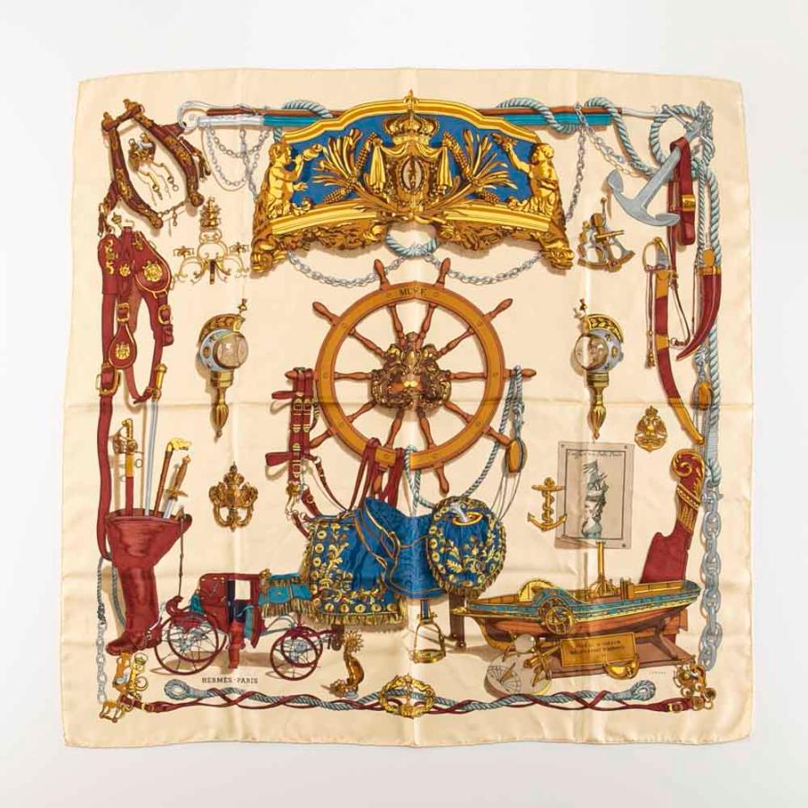 HERMES（エルメス） 【ヴィンテージ・中古】エルメス カレ90 シルク