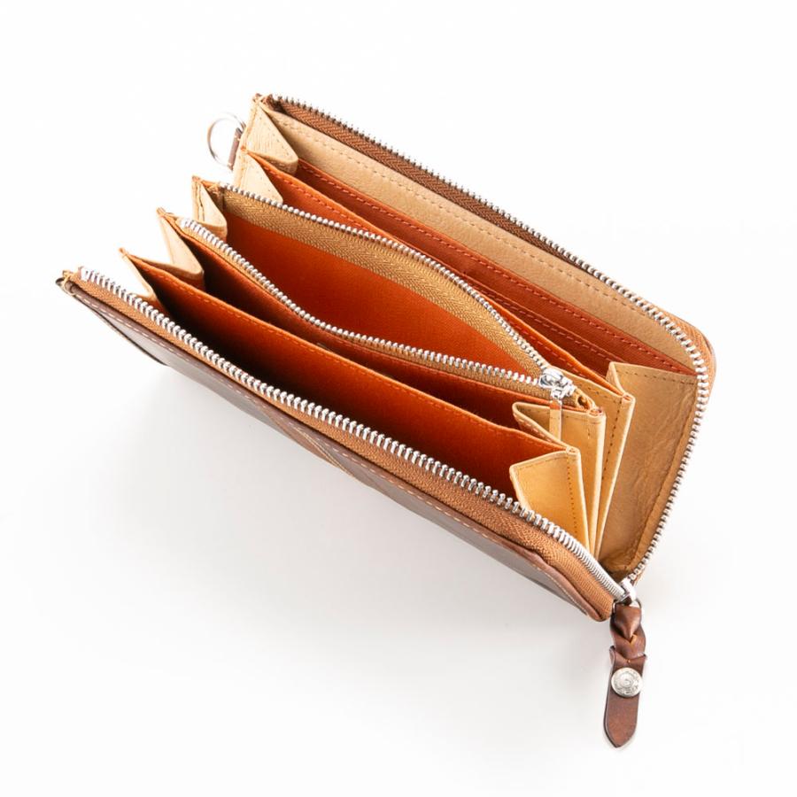 ムスタッシュ MOUSTACHE 長財布 DBR-5406 フィットハウス... ブラック系/ブラウン系