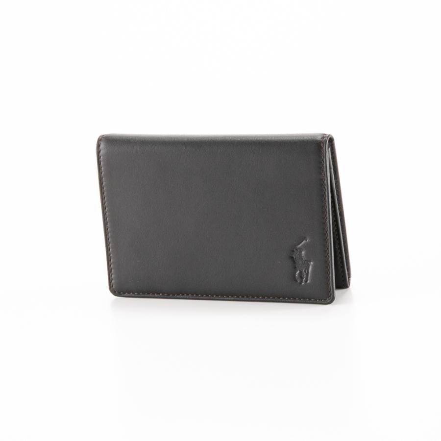 POLO RALPH LAUREN ポロラルフローレン 名刺入れ エンボス P POLO RALPH LAUREN ポロラルフローレン 名刺入れ エンボス P