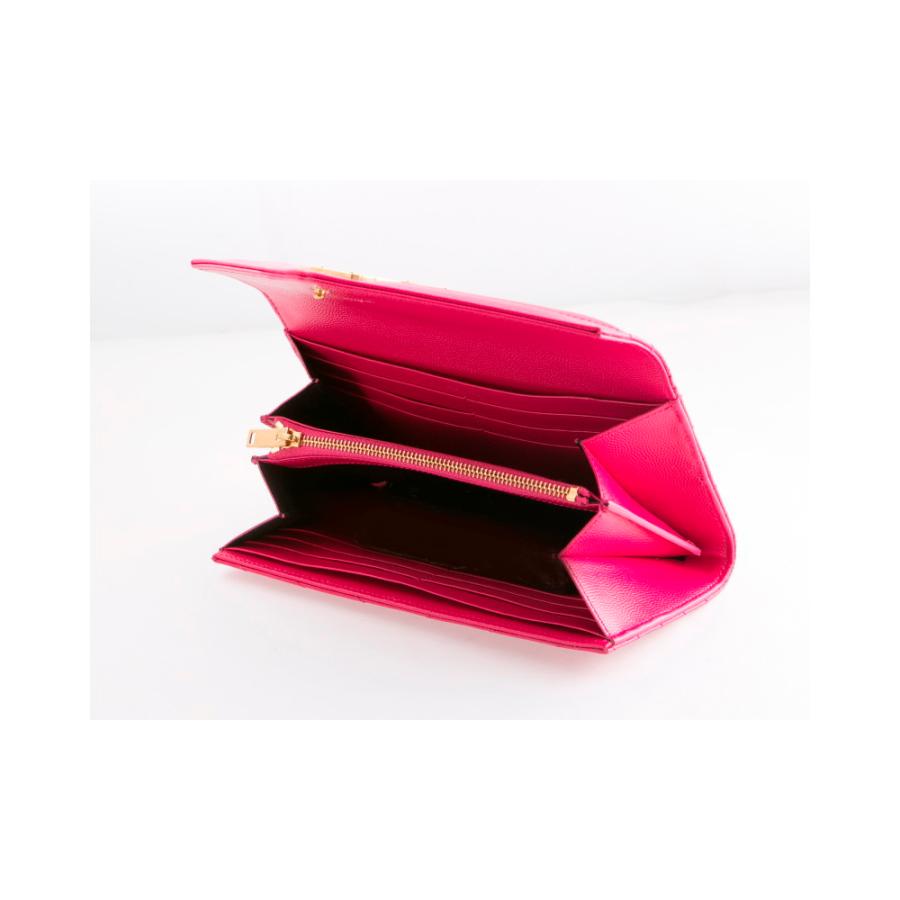 YSLマテラッセ長財布 サンローラン SAINT LAURENT 長財布 モノグラムYSLマテラッセラウンド
