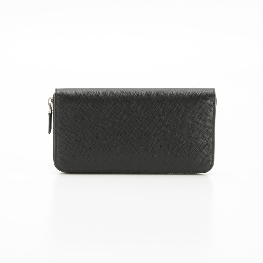 プラダ PRADA ラウンド長財布 SAF.METALメンズラウンド長/NERO 2ML317-QME　フィットハウスの画像