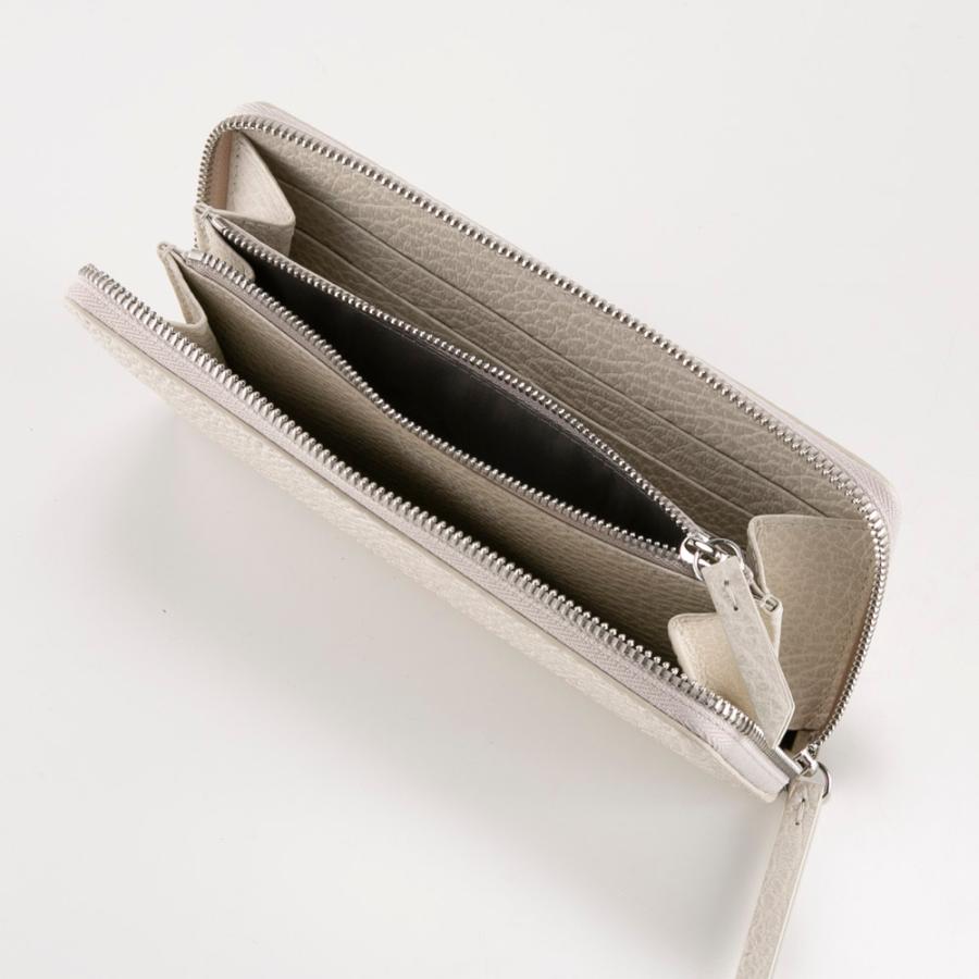 メゾンマルジェラ Maison Margiela 4ステッチ カーフ ラウンド 長財布 S56UI0110-P4455　フィットハウスの画像