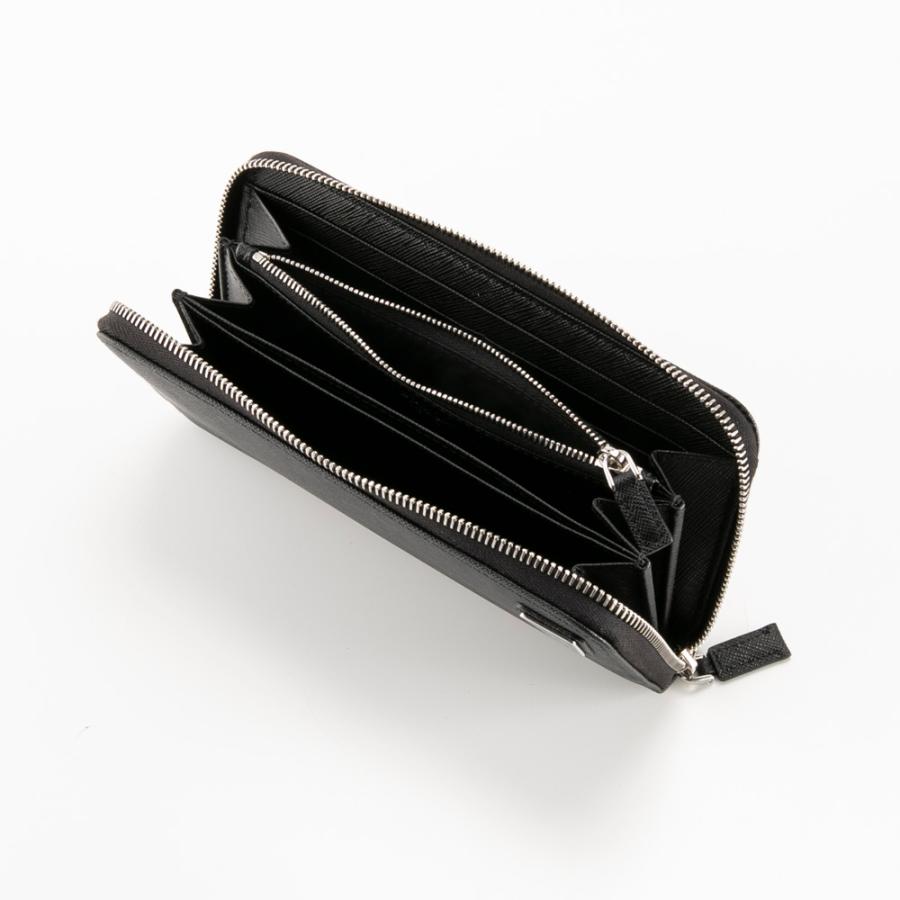 プラダ PRADA SAFFIANO TRIANGOLO ラウンド長財布 2ML317 QHH　フィットハウスの画像