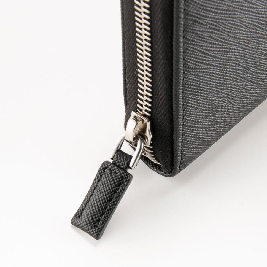 プラダ PRADA SAFFIANO TRIANGOLO ラウンド長財布 2ML317 QHH　フィットハウスの画像