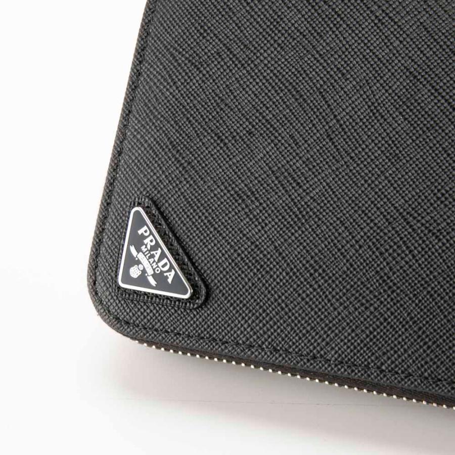 プラダ PRADA SAFFIANO TRIANGOLO ラウンド長財布 2ML317 QHH　フィットハウスの画像