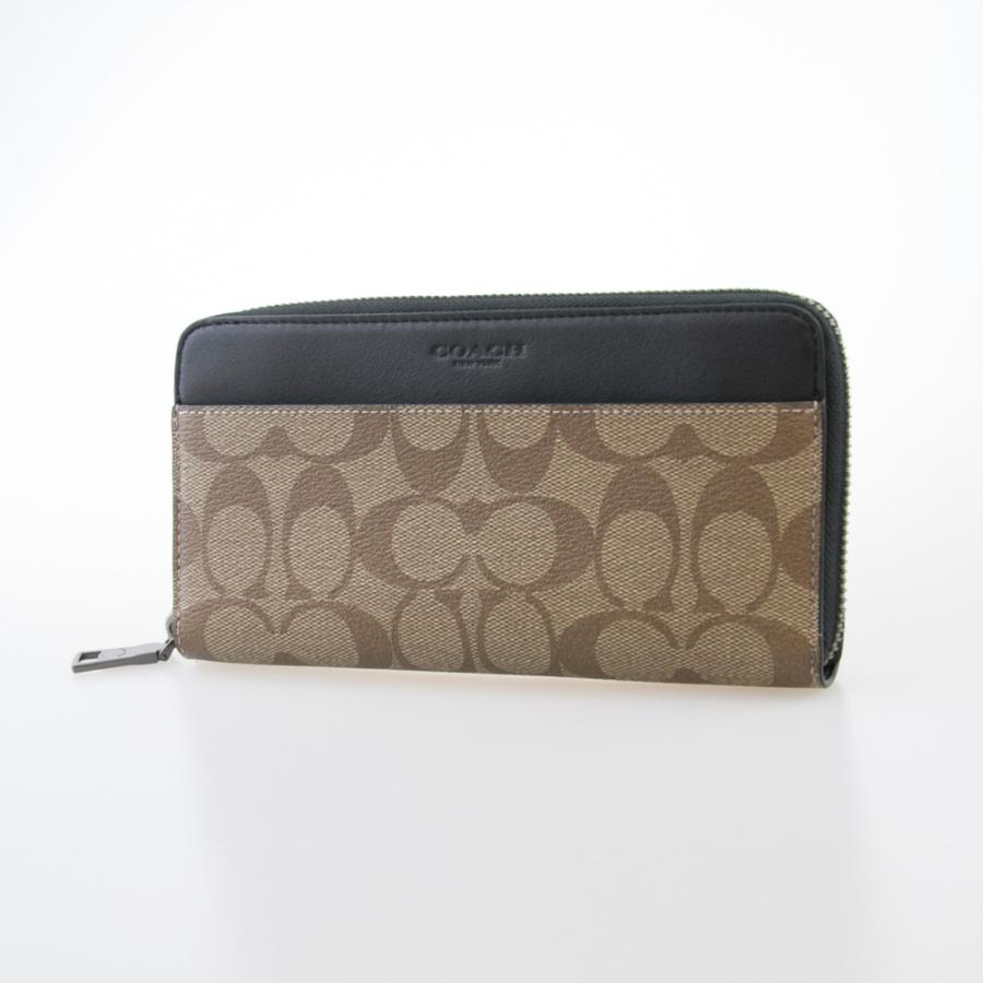 新規購入 コーチアウトレット Coach Outlet 長財布 シグネチャーpvcラウンド長シキリ無 F Qbtn2 ベージュ ブラックギフトラッピング無料 目玉商品 Www Skylanceronline Com