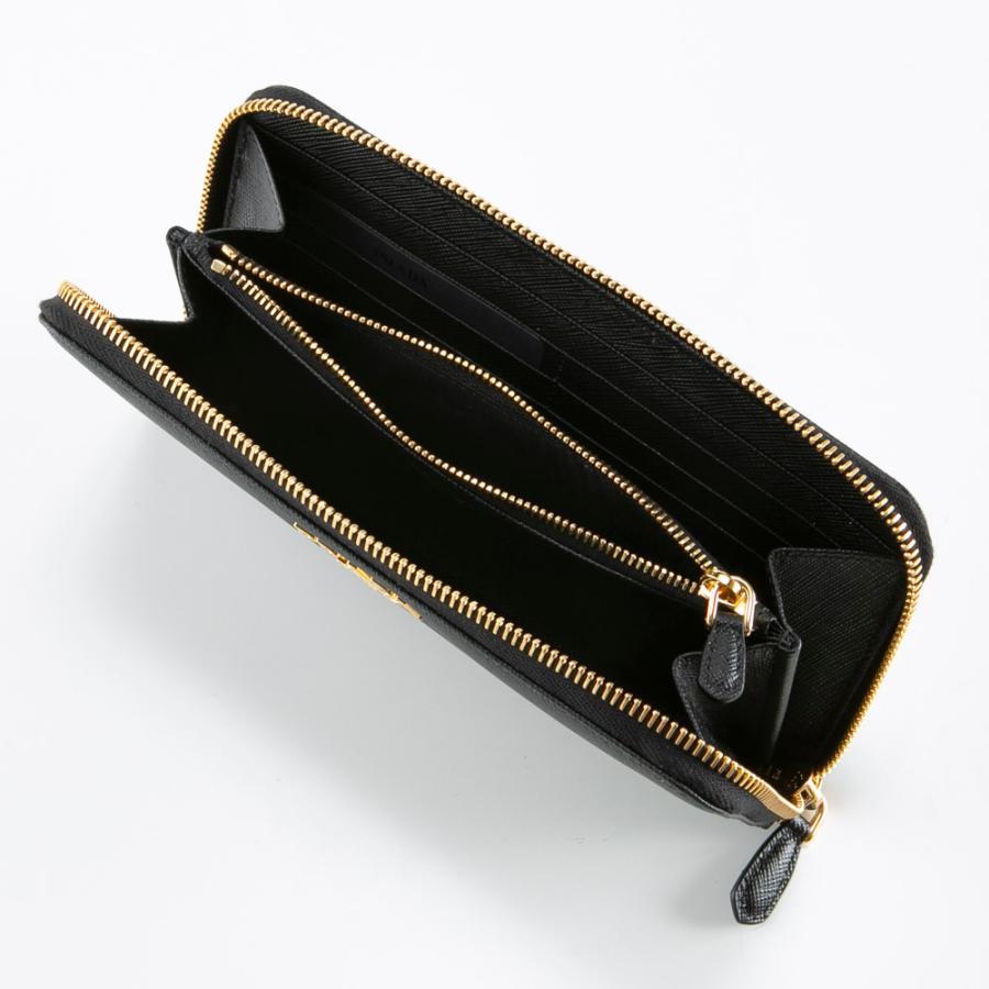 PRADA（プラダ） PRADA SAF.MET ORO サフィアーノメタルオロ ラウンド