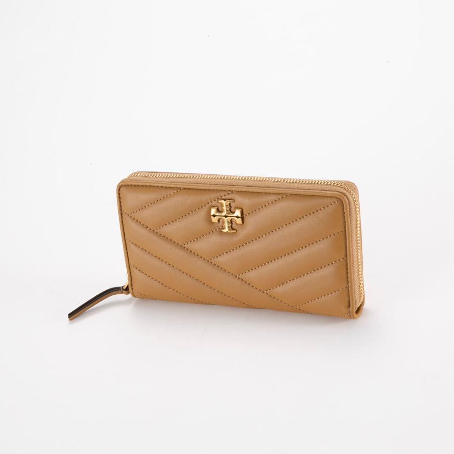 トリーバーチ TORY BURCH 長財布 KIRA CHEVRON QUILT レザー ラウンド 