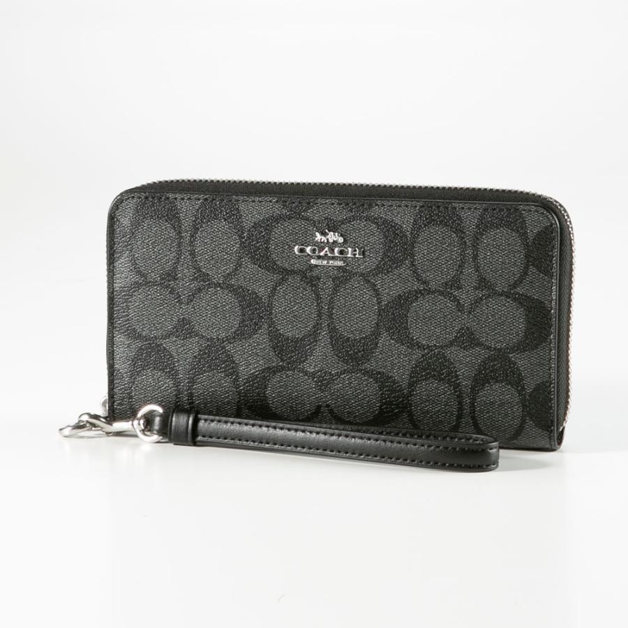 COACH（コーチ） 長財布 シグネチャー アコーディオン ラウンド リスト