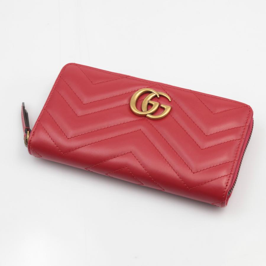 GUCCI（グッチ） GUCCI GG MARMONT2.0ラウンド長財布 443123 DTD1T