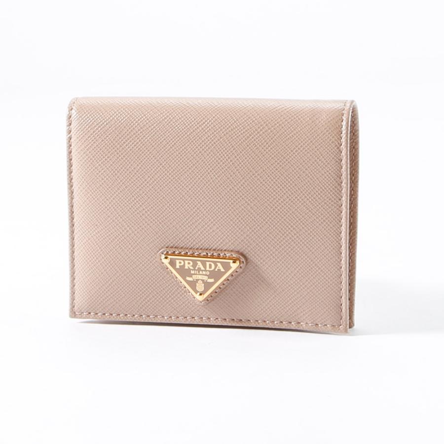 プラダ PRADA 折財布 SAF.TRIANGOLO 小銭入付/CIPRIA 1MV204-QHH 