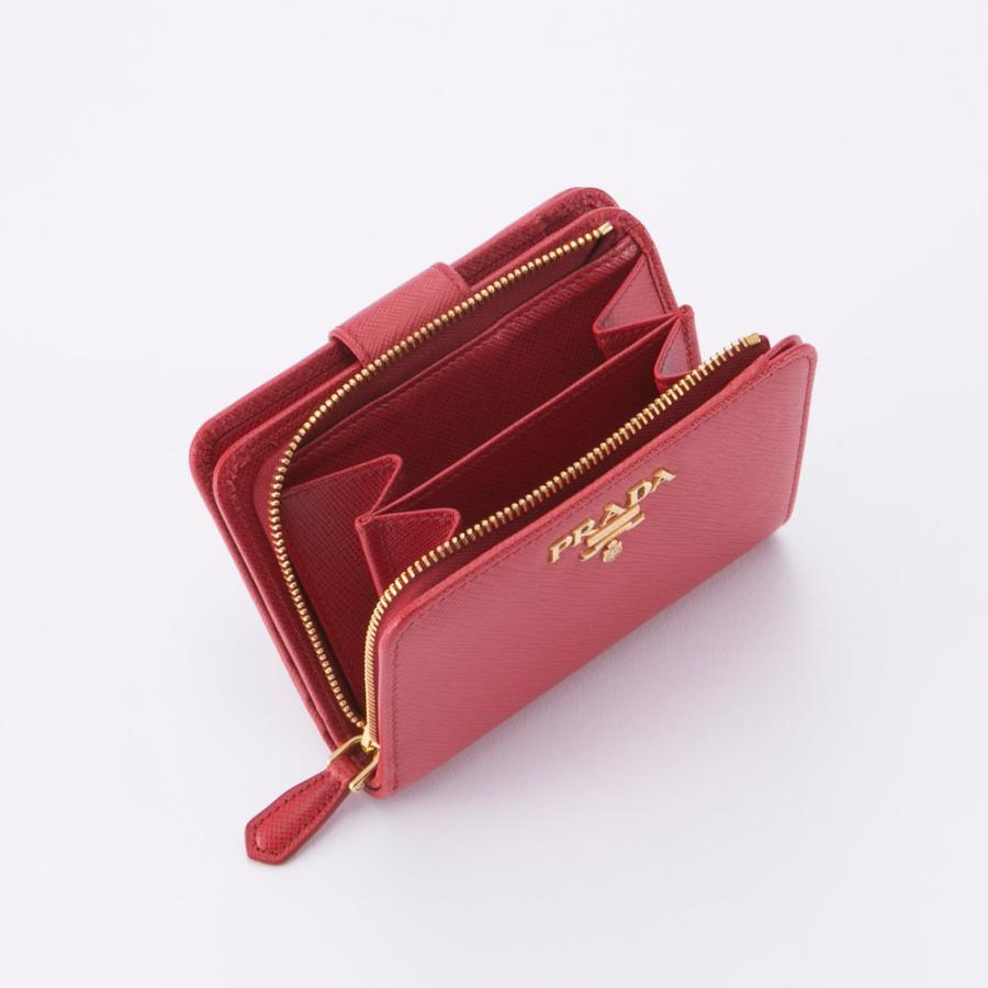 PRADA（プラダ） 【特別SALE!!】プラダ 折財布 SAF.MET 小銭入付/FUOCO