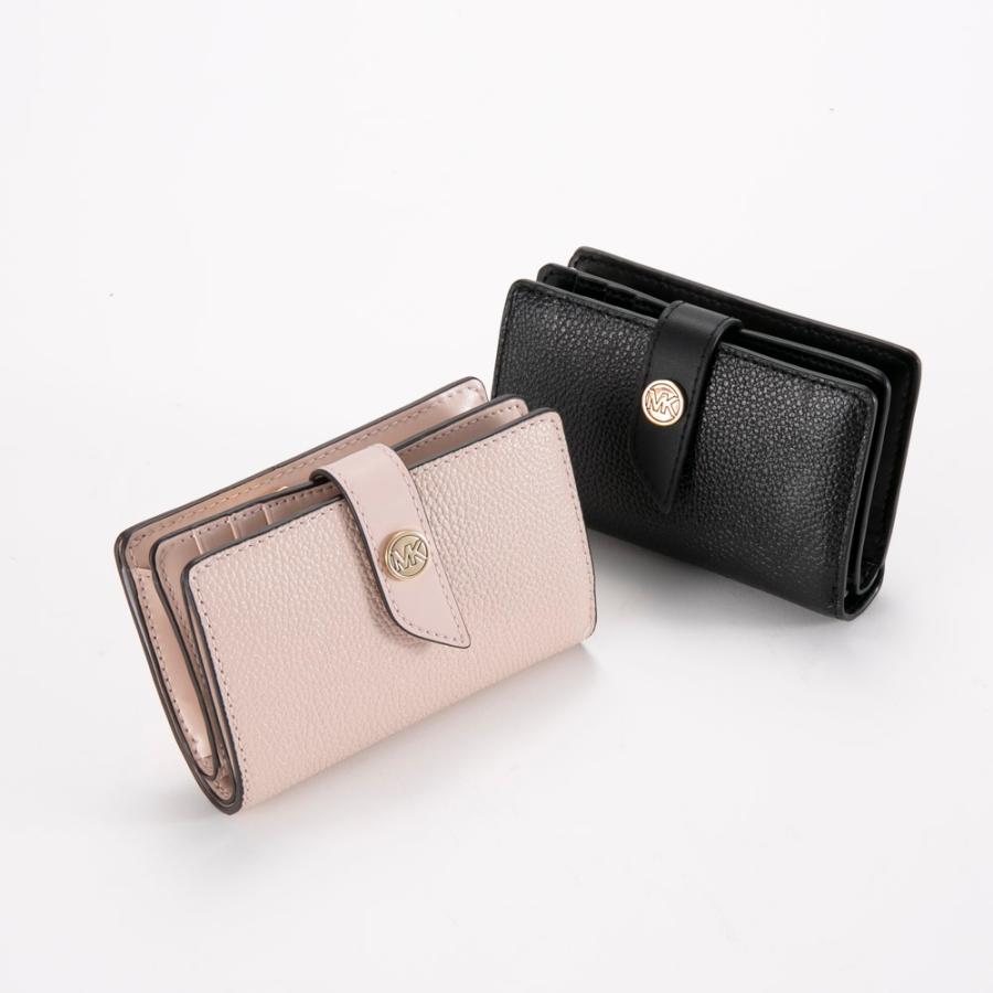 71%OFF!】 マイケルコース 折り財布 MKシグネチャー ブラウン 新品